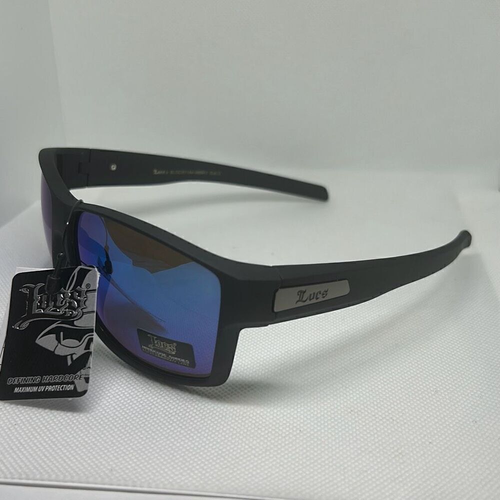 Locs Mens Mirrored Hardcore Sunglasses